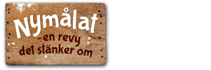 Logo för revyn "Nymålat"