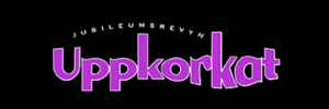 Logo för revyn "Uppkorkat"
