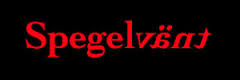 Logo för revyn "Spegelvänt"